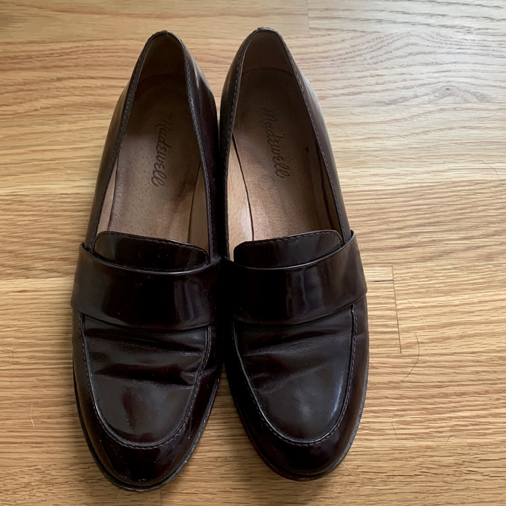 Madewell Elin Loafer in Burgundy